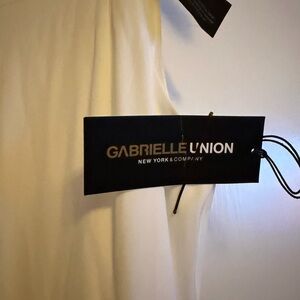 Gabrielle Union Chic Cream Jumpsuit